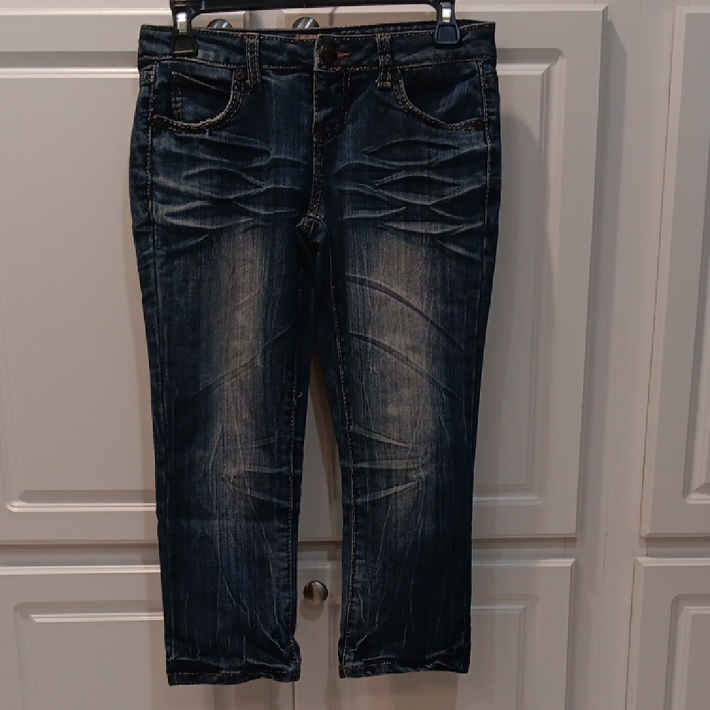 Dark Wash Denim Jeans